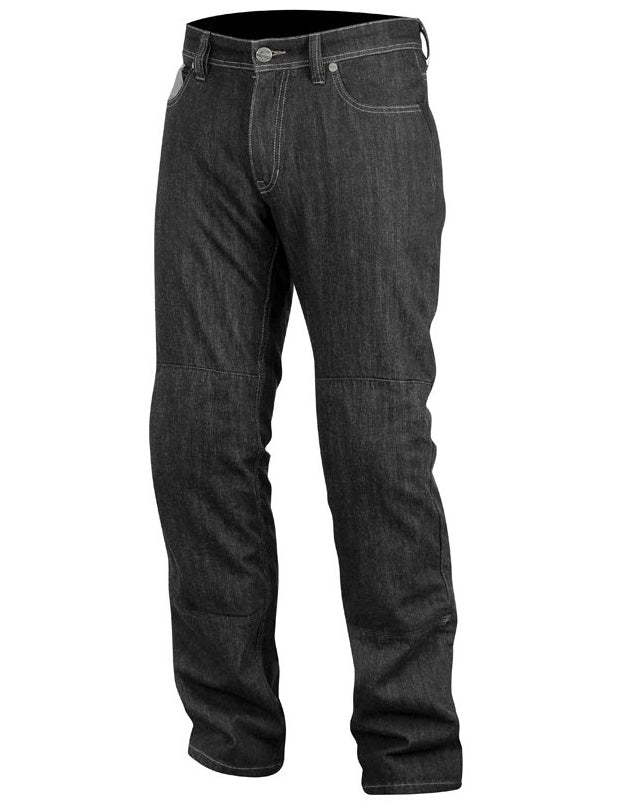 Kalhoty Alpinestars jeansy Resist Tech Denim černé