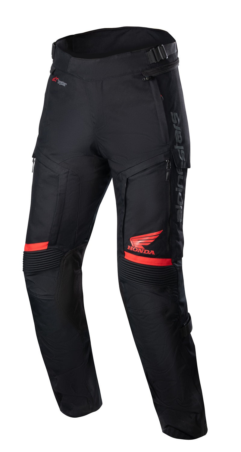 Kalhoty Alpinestars Bogota PRO Drystar Honda červená fluo/černá