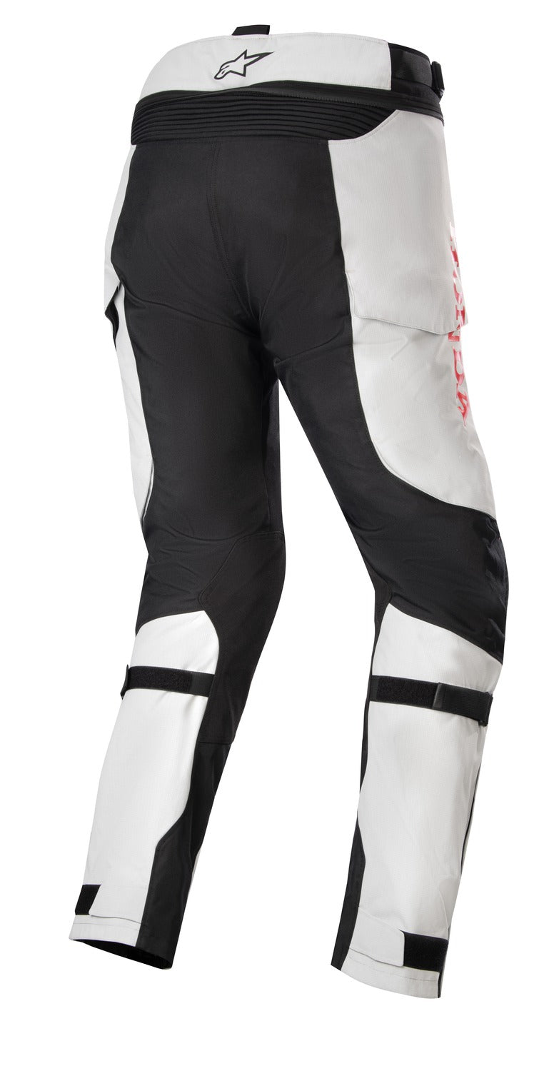 Kalhoty Alpinestars Bogota PRO Drystar Honda světle šedá/červená fluo/černá