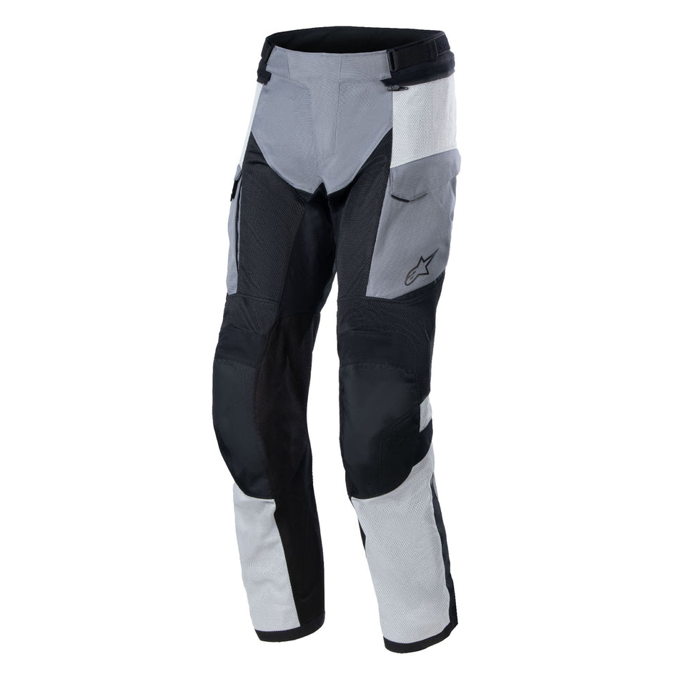 Kalhoty Alpinestars Andes AIR Drystar světle šedá/tmavě šedá/černá/žlutá fluo