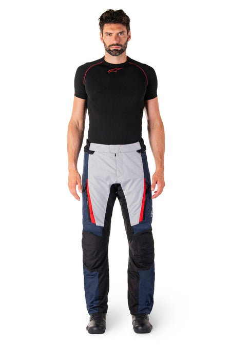 Kalhoty Alpinestars ST-1 Waterproof tmavě modrá/černá/červená