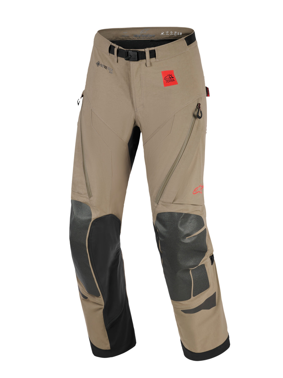 Kalhoty Alpinestars Nazca 3L GORE-TEX PRO světle hnědá/černá