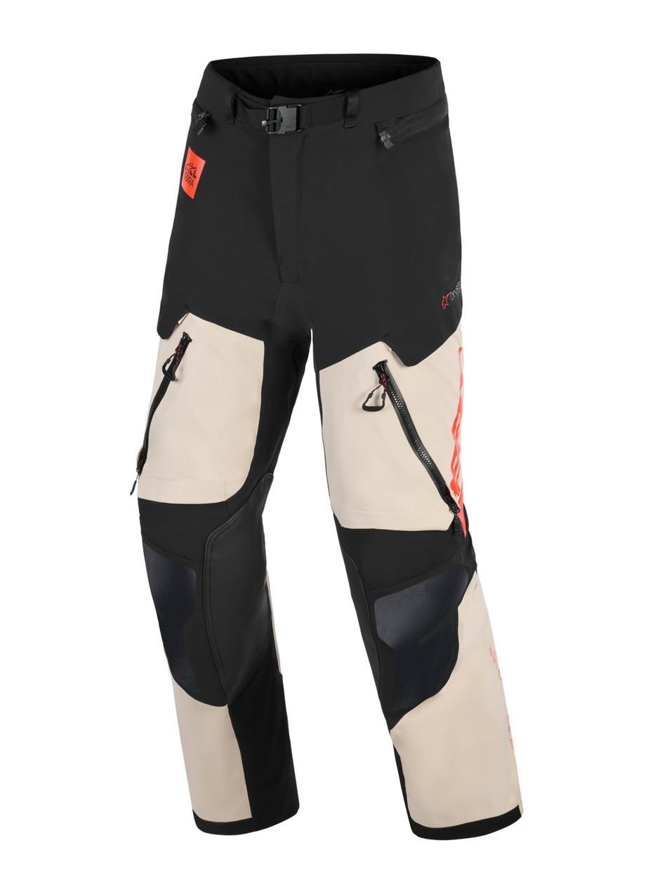 Kalhoty Alpinestars Harok PRO Drystar XF krémové/černé/červené