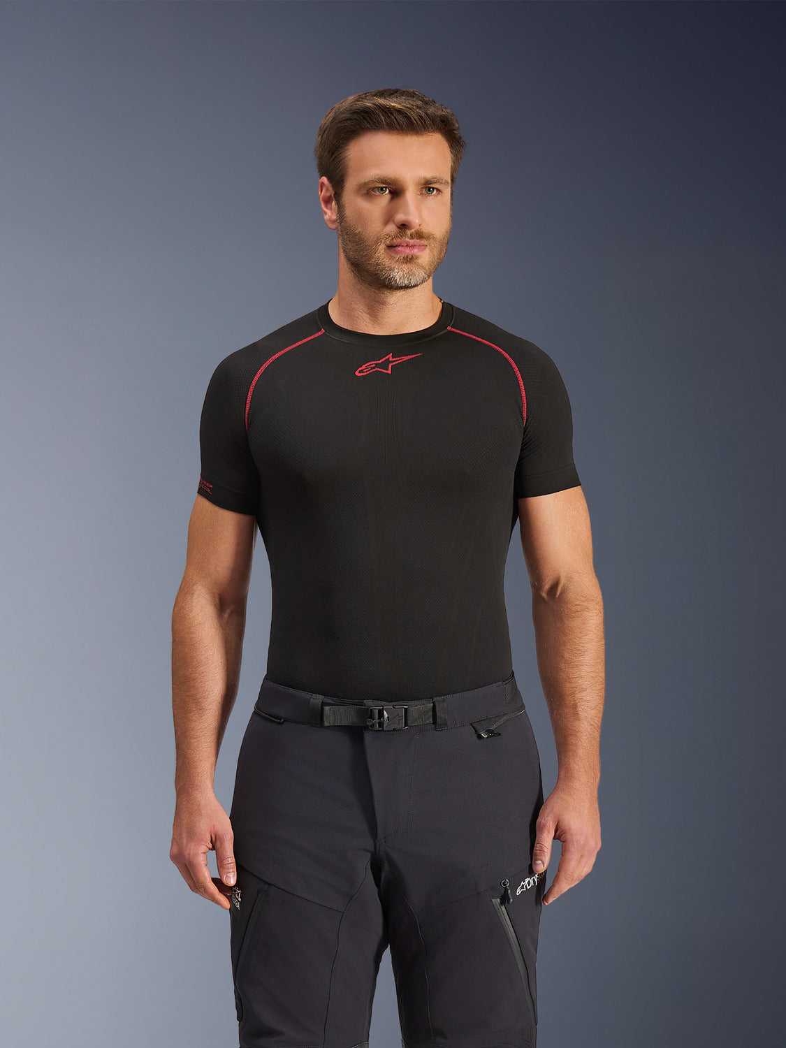 Kalhoty Alpinestars Andes PRO Drystar XF černá/tmavě šedá