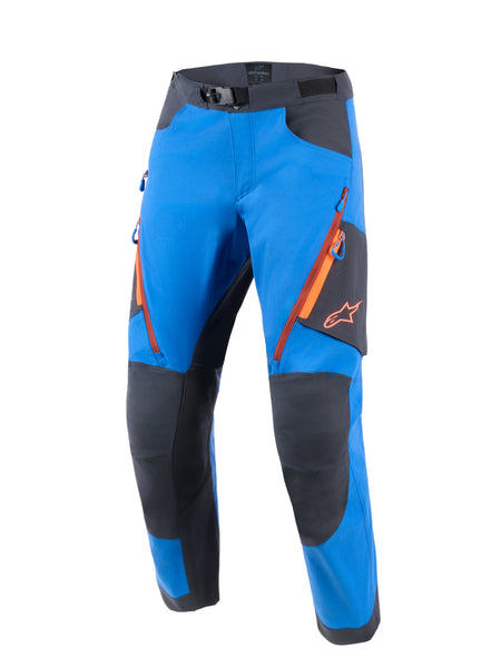 Kalhoty Alpinestars Maxdura Dual modrá/tmavě šedá/oranžová