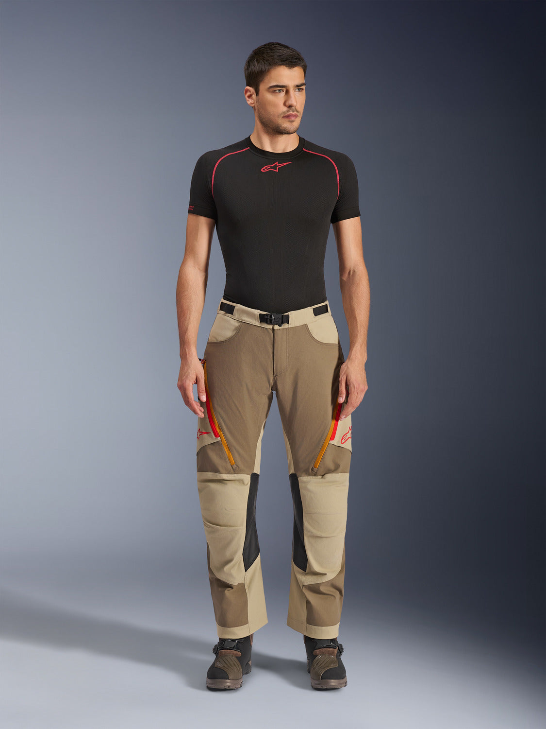 Kalhoty Alpinestars Maxdura Dual světle hnědá
