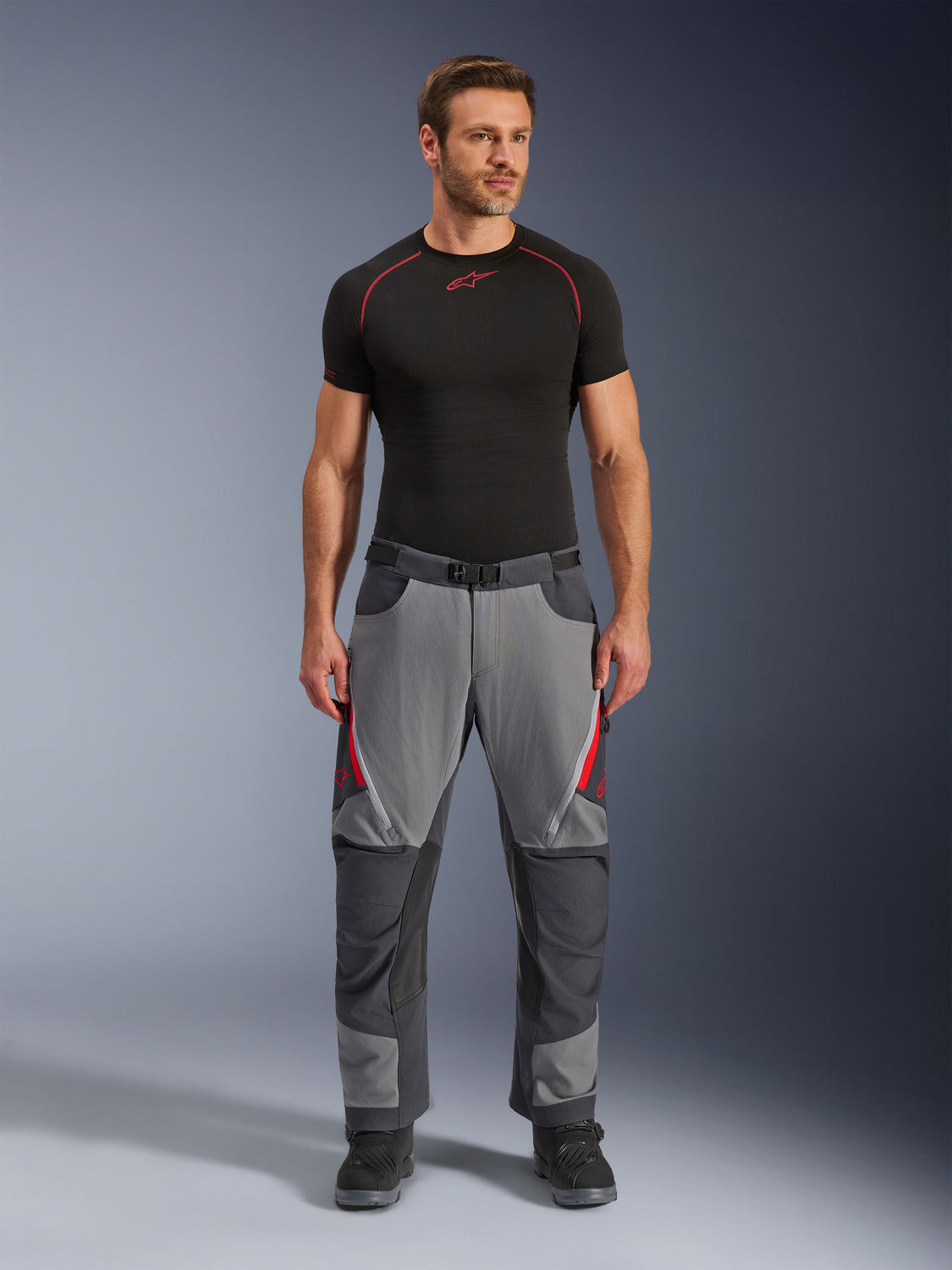 Kalhoty Alpinestars Maxdura Dual šedá/tmavě šedá