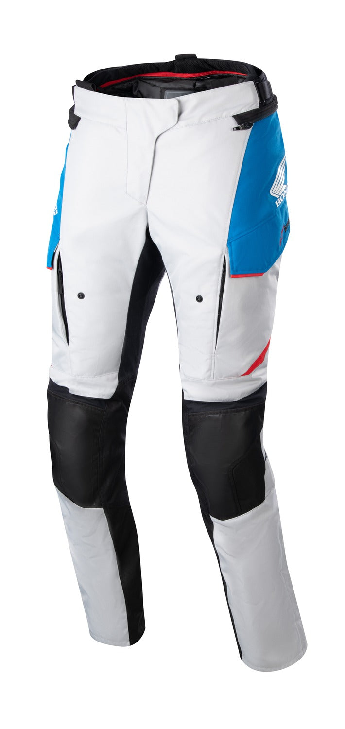 Kalhoty Alpinestars Stella Andes Drystar Honda světle šedá/černá/modrá/červená