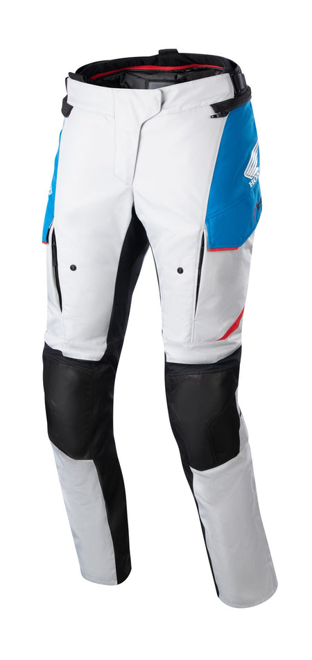 Kalhoty Alpinestars Stella Andes Drystar Honda světle šedá/černá/modrá/červená