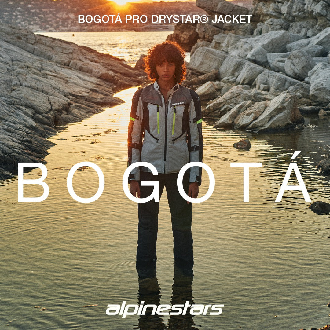 Dámské kalhoty Alpinestars Stella Bogota PRO Drystar 4 Season černá, celosezonní provedení