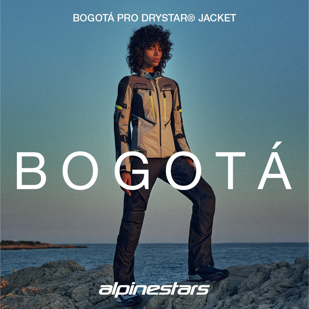 Dámské kalhoty Alpinestars Stella Bogota PRO Drystar 4 Season černá, celosezonní provedení