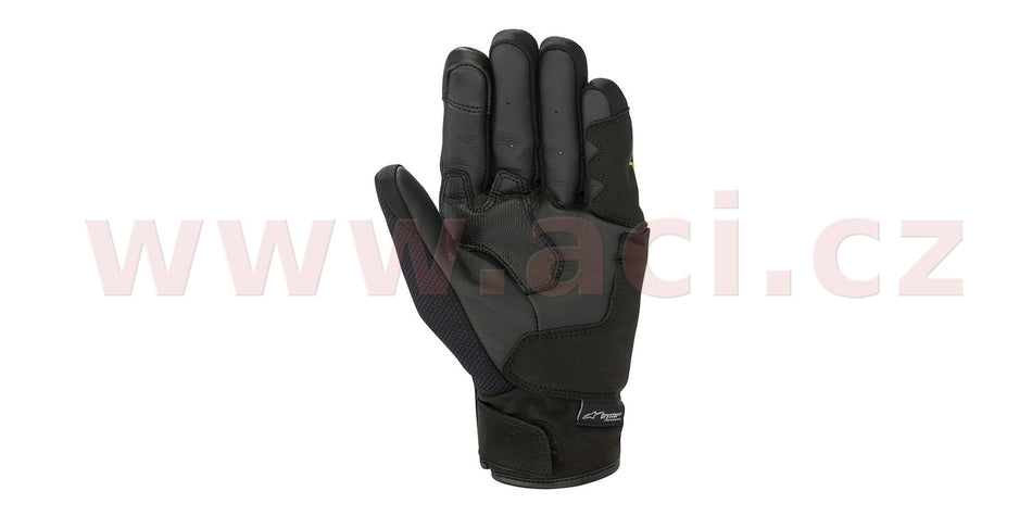 Rukavice Alpinestars S MAX Drystar černá/žlutá fluo