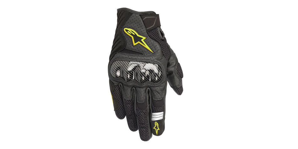 Rukavice Alpinestars SMX-1 AIR 2 černé/žluté fluo