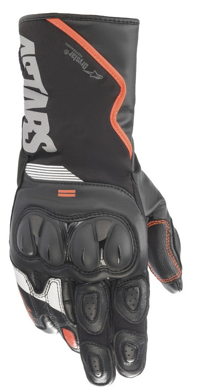 Rukavice Alpinestars SP-365 Drystar černá/červená fluo/bílá