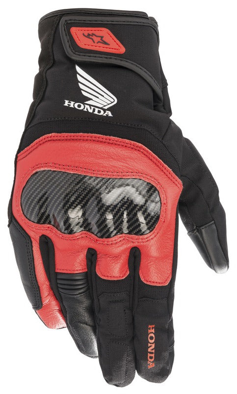 Rukavice Alpinestars SMX Z Drystar Honda černá/červená