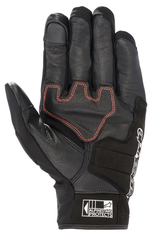 Rukavice Alpinestars SMX Z Drystar Honda světle šedá/černá/modrá/červená