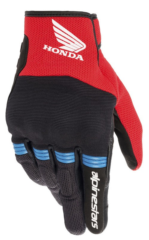 Rukavice Alpinestars Copper Honda černá/červená/modrá