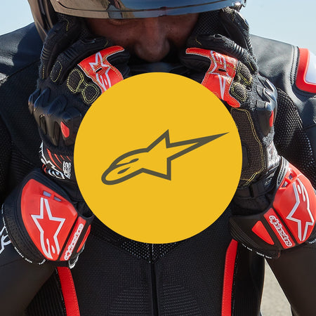 Rukavice Alpinestars GP Tech 2 černá/bílá