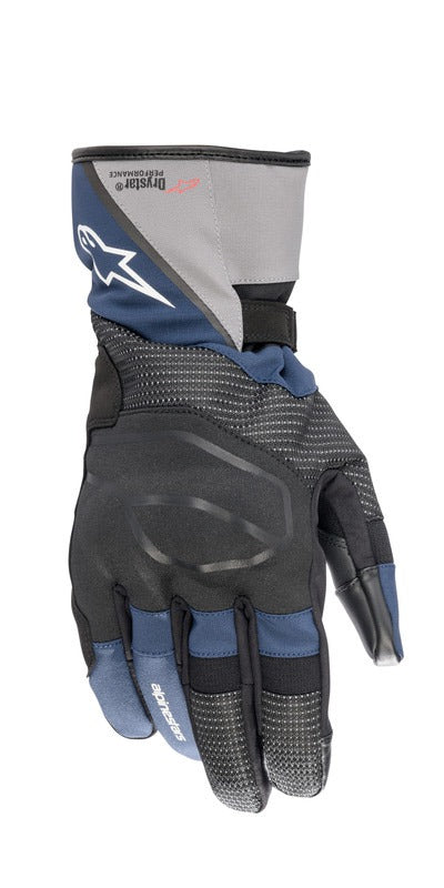 Rukavice Alpinestars Andes Drystar tmavě modré/černé/šedé