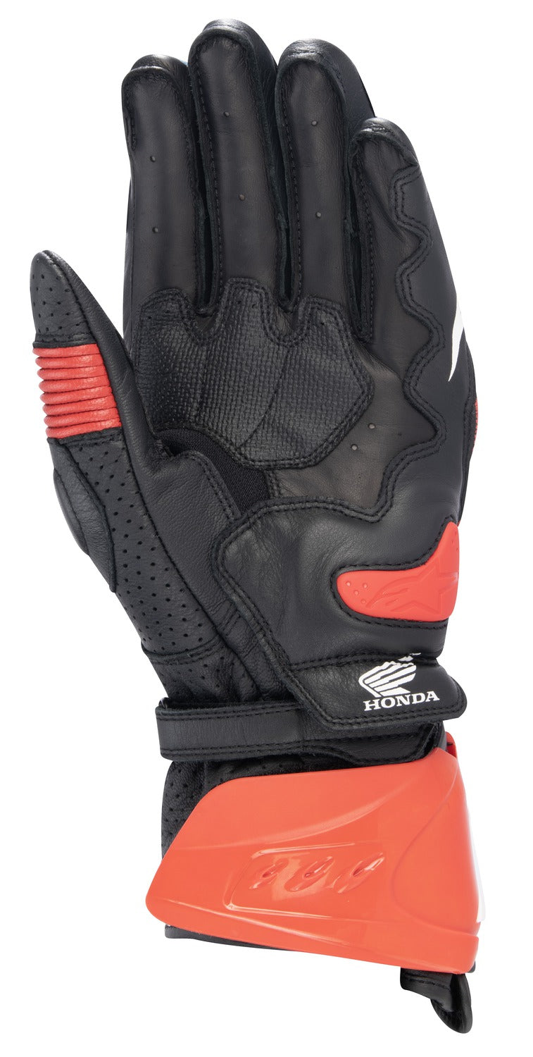 Rukavice Alpinestars GP PRO R 3 Honda černá/červená fluo/modrá/bílá