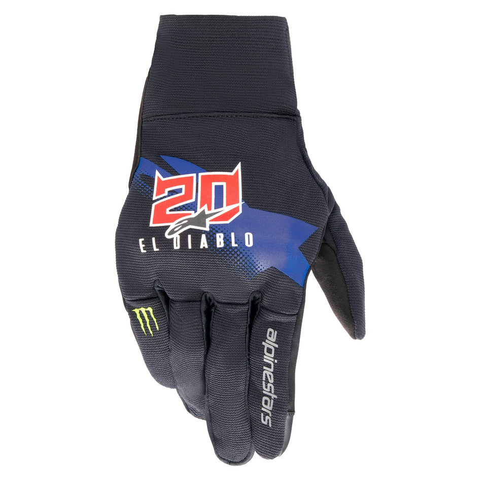 Rukavice Alpinestars Reef Monster FQ20 černá/červená/modrá/bílá/zelená