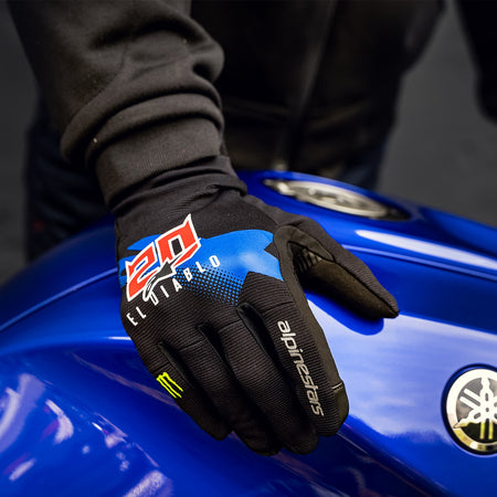 Rukavice Alpinestars Reef Monster FQ20 černá/červená/modrá/bílá/zelená