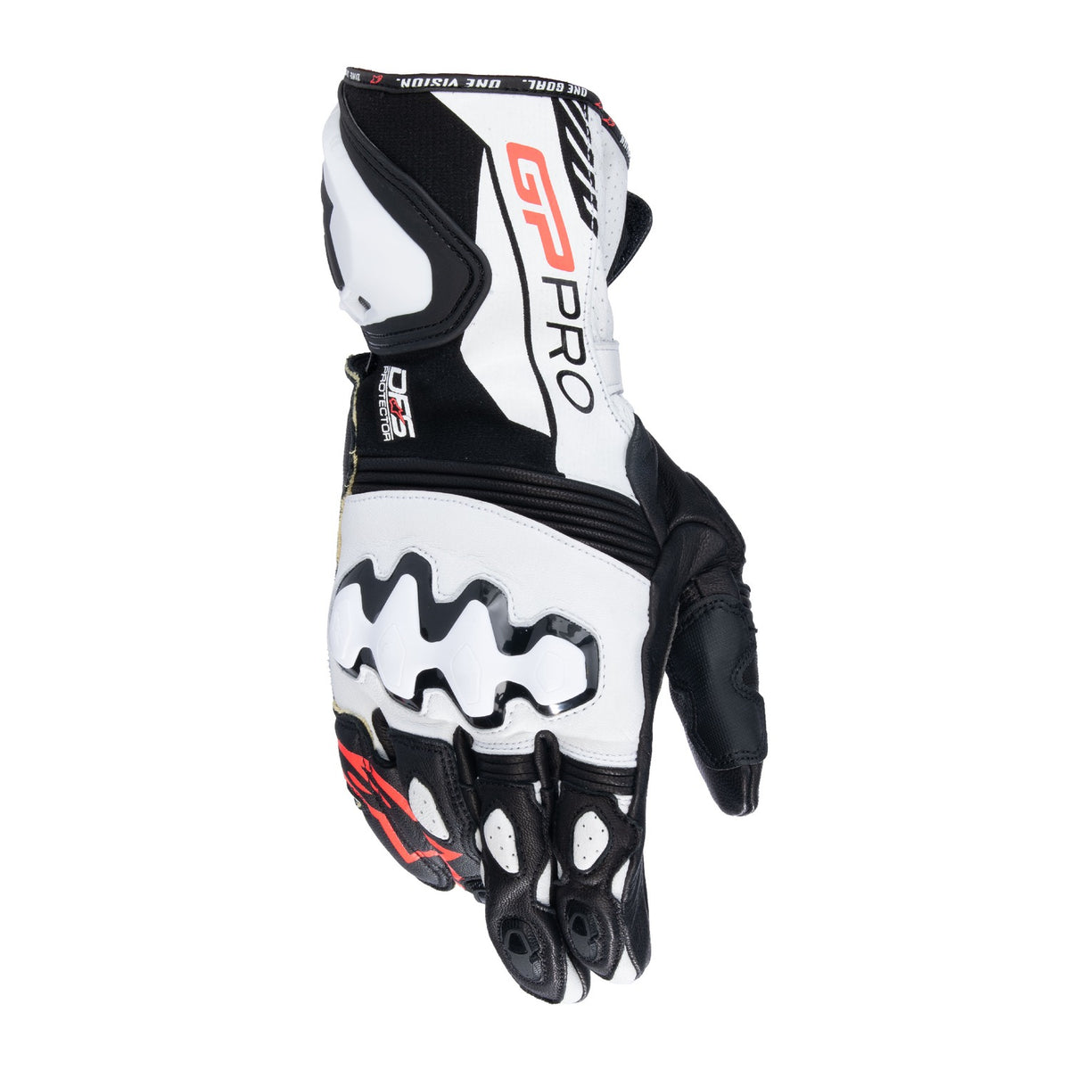 Rukavice Alpinestars GP PRO R 4 černá/bílá