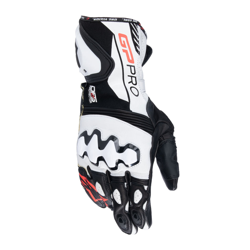 Rukavice Alpinestars GP PRO R 4 černá/bílá