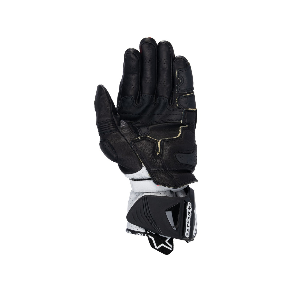 Rukavice Alpinestars GP PRO R 4 černá/červená fluo/bílá