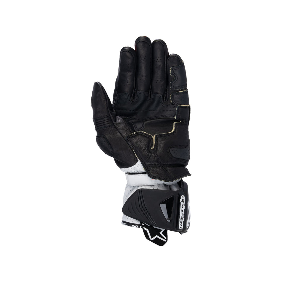 Rukavice Alpinestars GP PRO R 4 černá/červená fluo/bílá