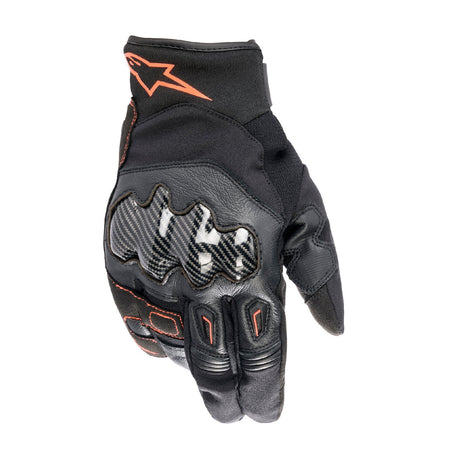 Rukavice Alpinestars SMX-1 Drystar černá/červená fluo