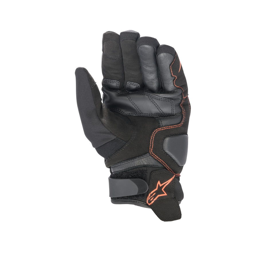 Rukavice Alpinestars SMX-1 Drystar černá/červená fluo