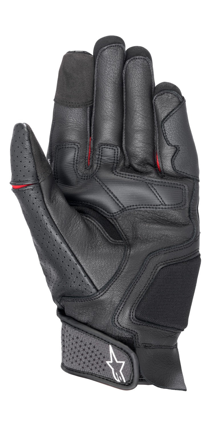 Rukavice Alpinestars Morph Sport černá/červená fluo/tmavě šedá