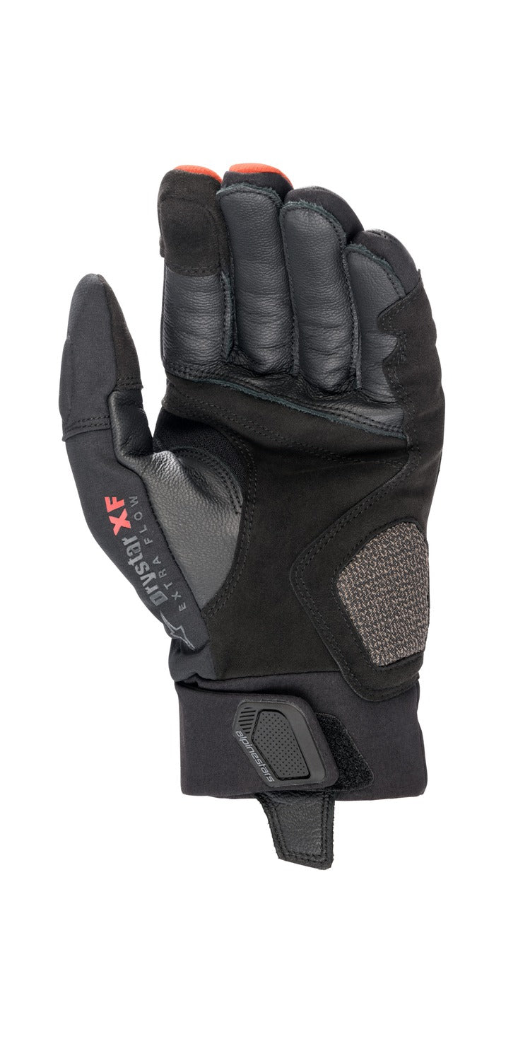 Rukavice Alpinestars Hyde XT Drystar XF červená fluo/černá