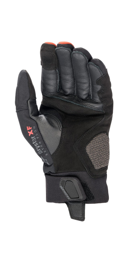 Rukavice Alpinestars Hyde XT Drystar XF červená fluo/černá