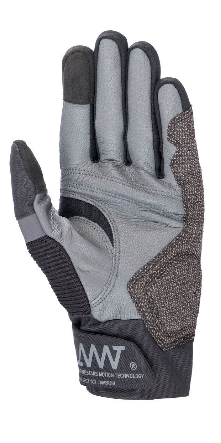 Rukavice Alpinestars AMT-10 AIR Hdry černá/ tmavě šedá