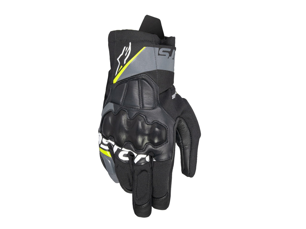 Rukavice Alpinestars Corozal 3 Drystar černá/tmavě šedá/žlutá fluo
