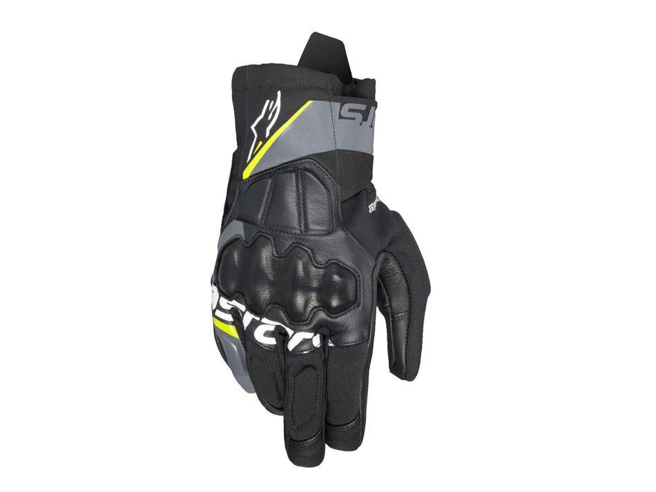 Rukavice Alpinestars Corozal 3 Drystar černá/tmavě šedá/žlutá fluo