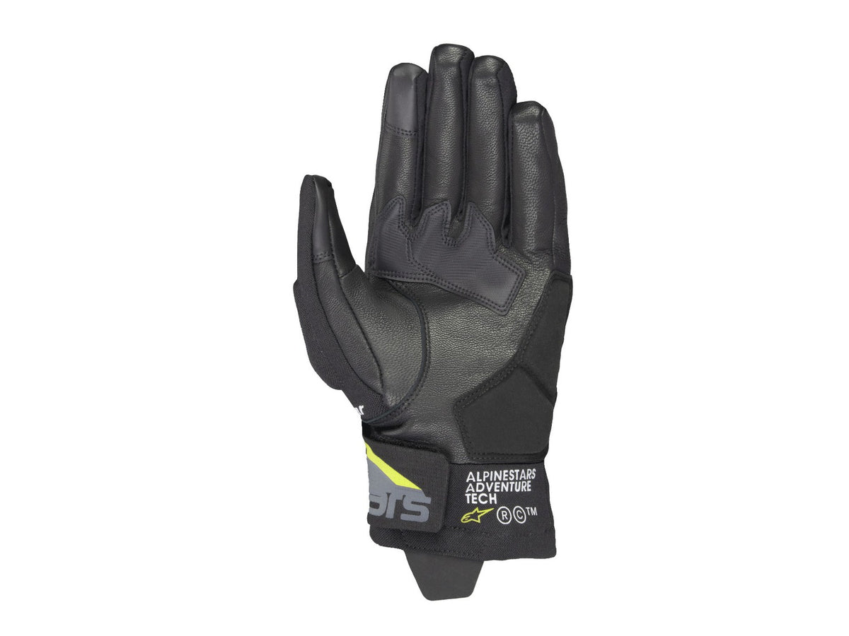 Rukavice Alpinestars Corozal 3 Drystar černá/tmavě šedá/žlutá fluo