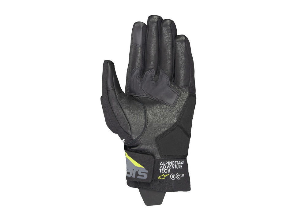 Rukavice Alpinestars Corozal 3 Drystar černá/tmavě šedá/žlutá fluo