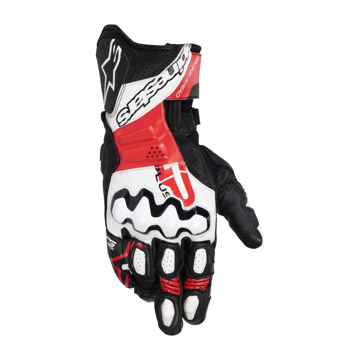 Rukavice Alpinestars GP Plus R V3 černá/bílá/červená