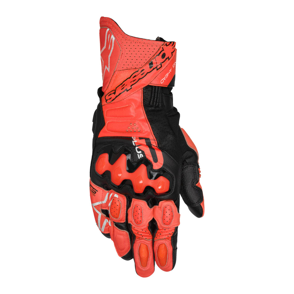 Rukavice Alpinestars GP Plus R V3 červená/červená fluo/černá