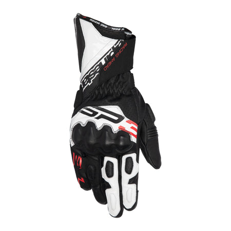 Rukavice Alpinestars SP-3 černá/bílá/červená fluo