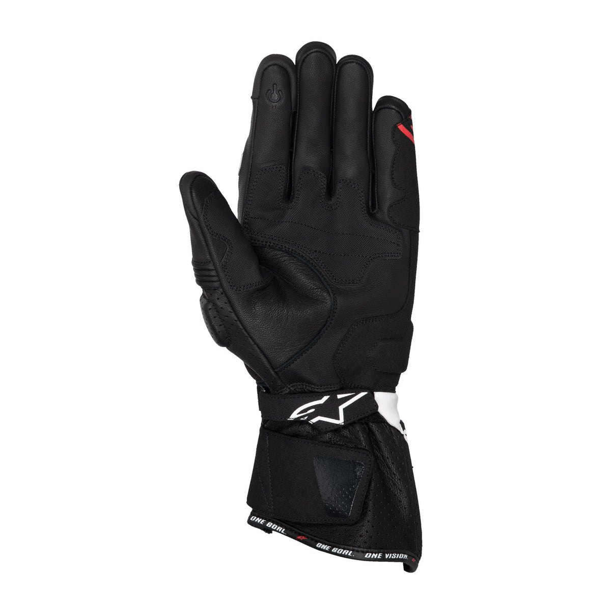Rukavice Alpinestars SP-3 černá/bílá/červená fluo