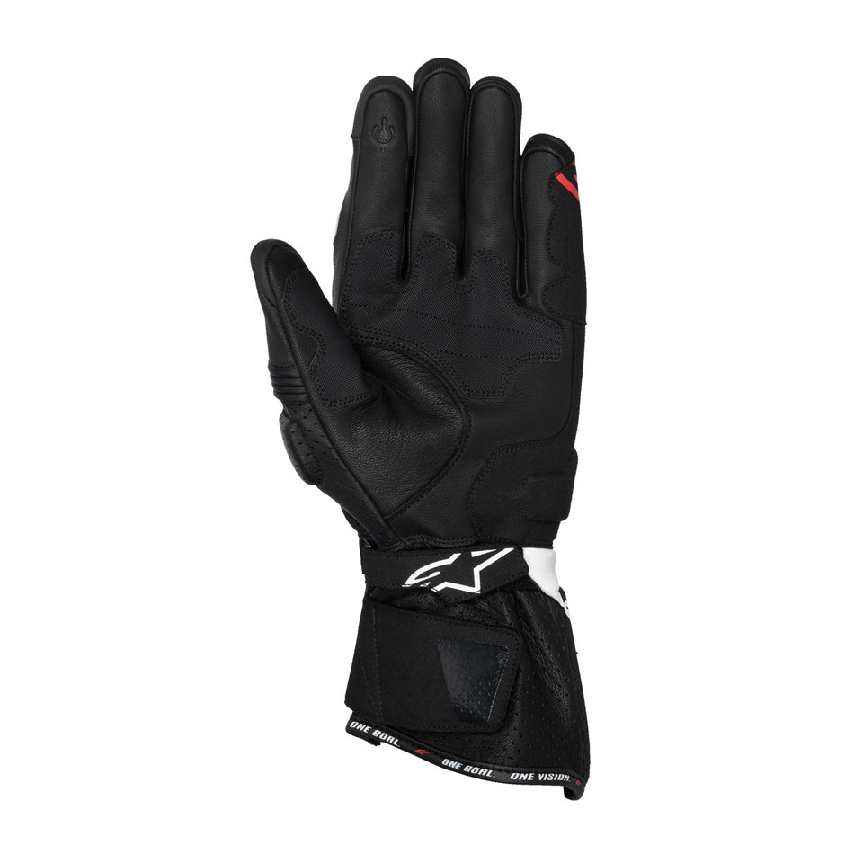 Rukavice Alpinestars SP-3 černá/bílá/červená fluo
