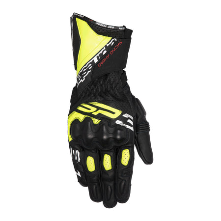 Rukavice Alpinestars SP-3 černá/žlutá fluo/bílá
