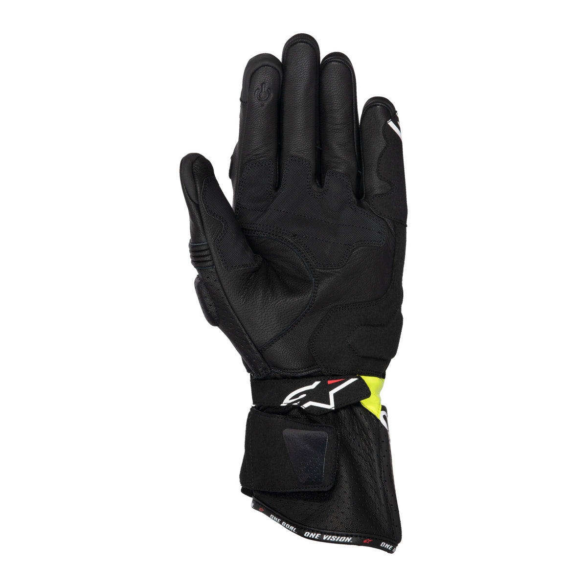 Rukavice Alpinestars SP-3 černá/žlutá fluo/bílá