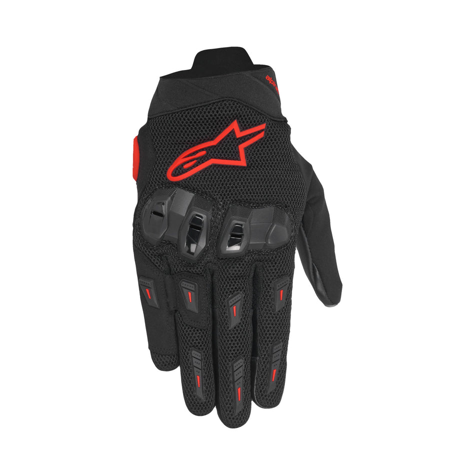 Rukavice Alpinestars SP X 5 AIR černá/červená fluo