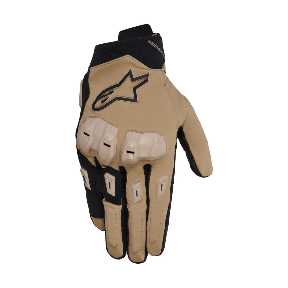 Rukavice Alpinestars SP X 3 tmavá khaki/písková/černá