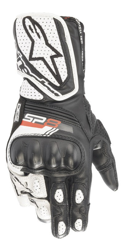 Dámské rukavice Alpinestars Stella SP-8 černá/bílá